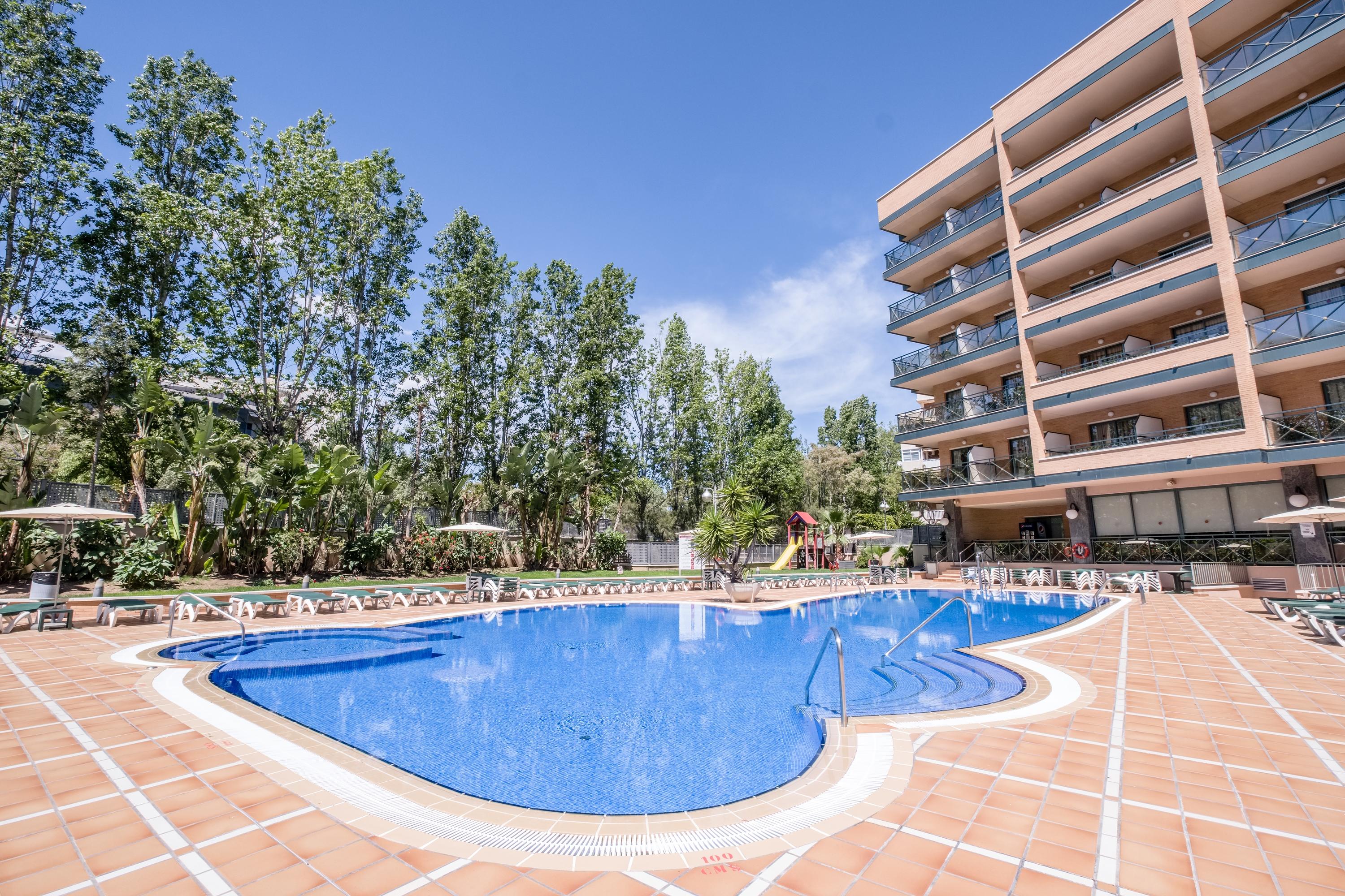 Hotel California Palace Salou Bagian luar foto