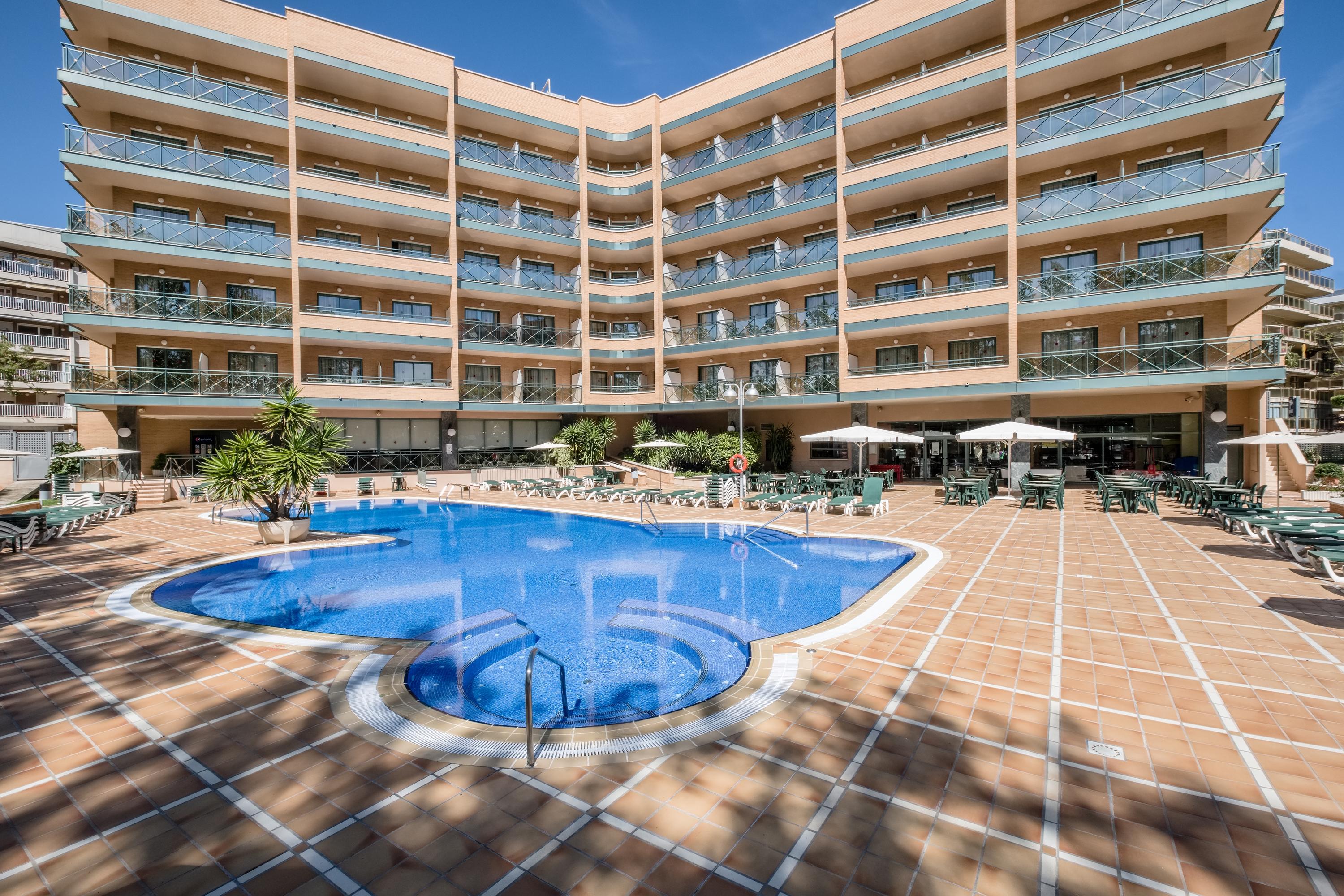 Hotel California Palace Salou Bagian luar foto
