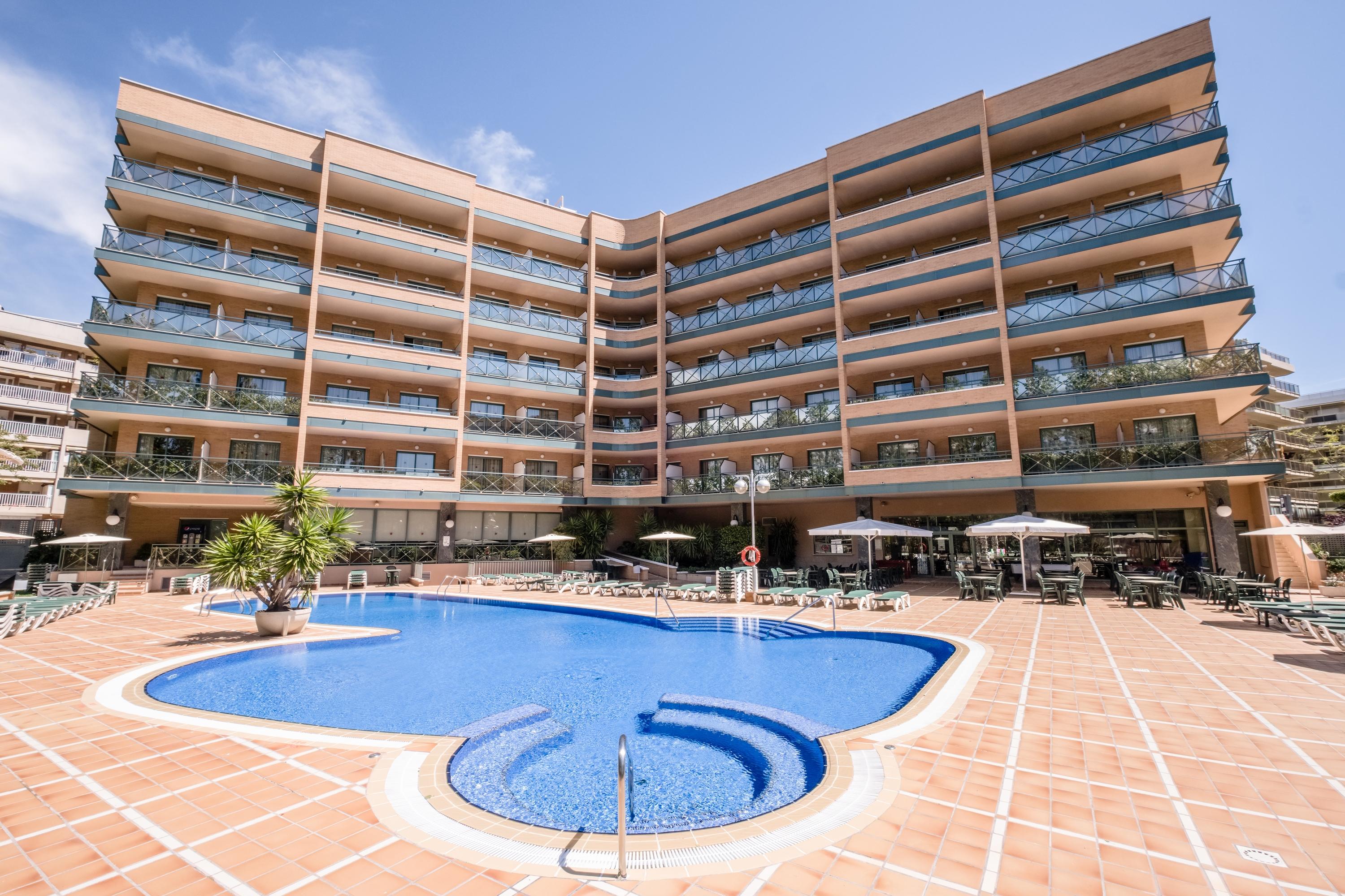 Hotel California Palace Salou Bagian luar foto