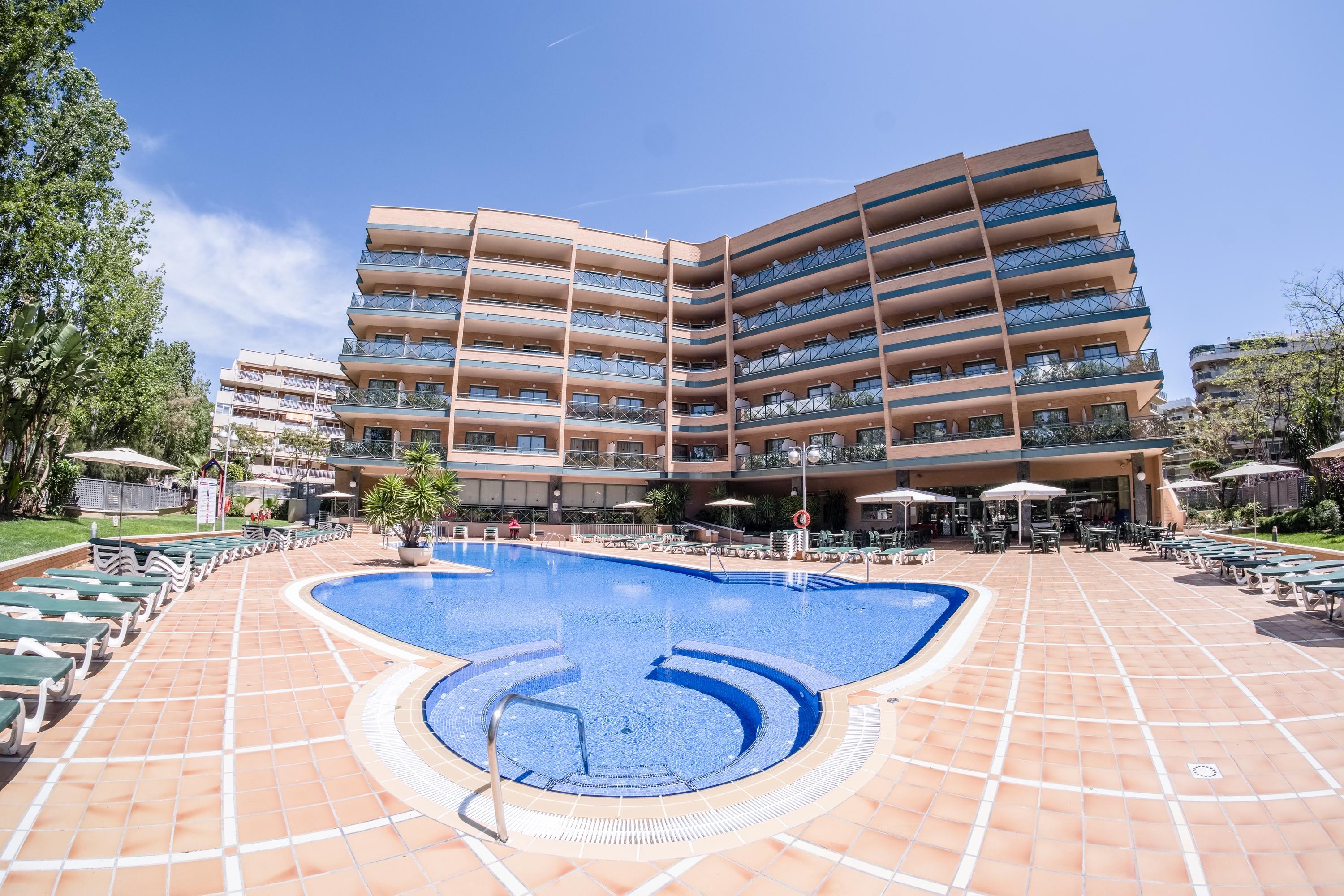 Hotel California Palace Salou Bagian luar foto
